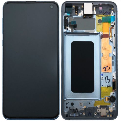 Blauw scherm voor Samsung Galaxy S10 SM-G973F - Originele kwaliteit