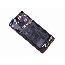 Black Screen for Huawei Mate 20 with Battery - Original Quality