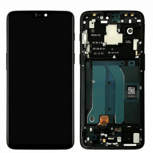 Black Mirror Screen for OnePlus 6 - Original Quality