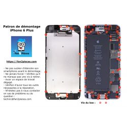 Free: Downloadable disassembly pattern for iPhone 6 Plus
