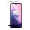 OnePlus 7 - Curved tempered glass screenprotector 9H 5D Zwart