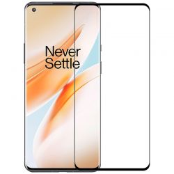 OnePlus 8 PRO - Curved tempered glass 9H 5D Black