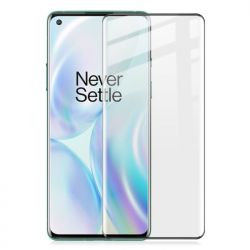 OnePlus 8 - Curved tempered glass 9H 5D Black