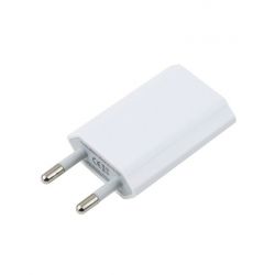 Chargeur secteur USB 1A Blanc